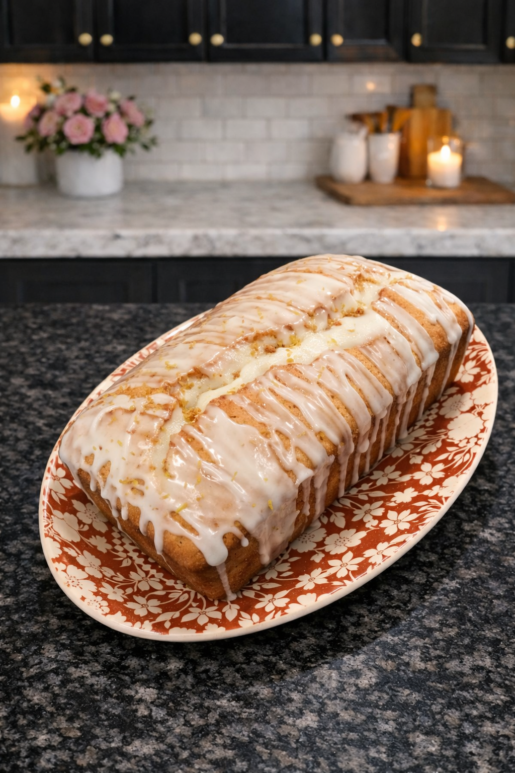 Lemon Pound Cake with Lemon Drizzle