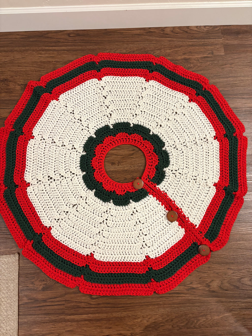 Christmas Tree Skirt Crochet Pattern Bundle – 2 Digital PDF Patterns