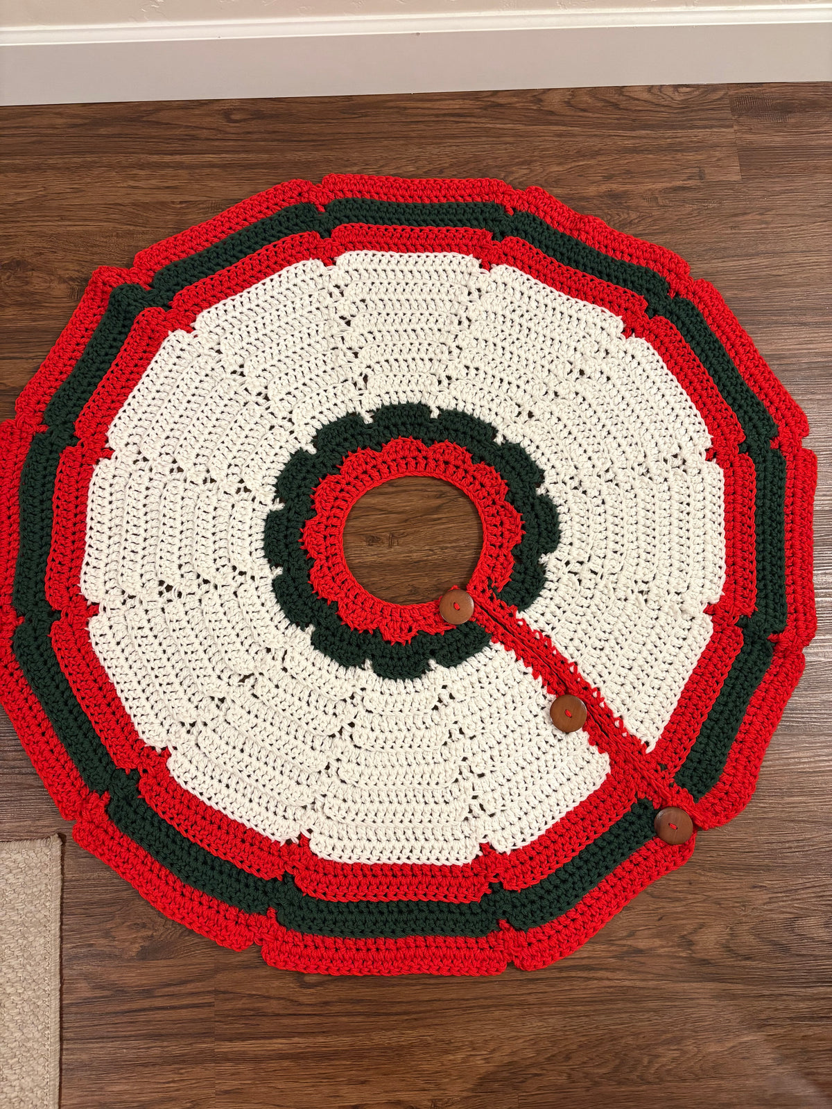 Christmas Tree Skirt Crochet Pattern Bundle – 2 Digital PDF Patterns